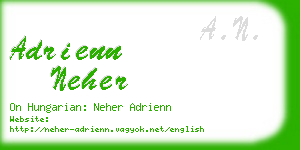 adrienn neher business card